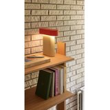 Hübsch Oranžna/bež namizna svetilka (višina 25 cm) Sleek – | Shoptok.si