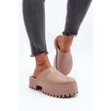Big Star Women's slippers with a massive sole Beige Cijene