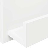  Polica za časopise Bijelo 51 x 11 x 102 cm Konstruirano drvo | shoptok.hr