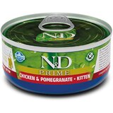 Farmina N&D konzerve za mačke Prime Kitten - Chicken&Pomegranate 70g | Eponuda.com