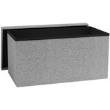 MID.YOU Zaboj Za Sedenje Boxas, Svetlo Siva | Shoptok.si
