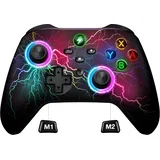 switch kontroler z osvetlitvijo rgb in makro programabilnimi gumbi odprta embalaža