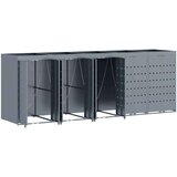  Skladištenje kanti za 5 kanti Svijetlo siva | shoptok.hr