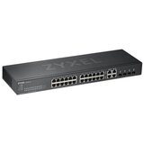 Zyxel GS1920-24HPv2, 28 Port Smart Managed PoE Switch, GS192024HPV2-EU0101F Cene