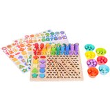  Drvena igra za učenje matematičkih funkcija- šarena | shoptok.hr