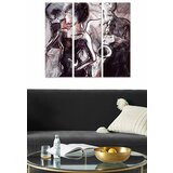 Wallity MDF119307076 multicolor decorative mdf painting (3 pieces) | ePonuda.com