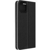 AVIZAR Ovitek Folio za iPhone 14, Luna Book Carbon - crn, (20670192) Cene