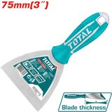 Total Zidarska špahtla inox 75 mm/ INDUSTRIAL (THT83806) | shoptok.hr