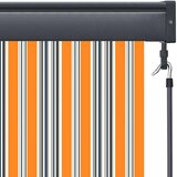 vidaXL Zunanja Rolfa Črtasto Rumeno in modro 180 x 250 cm blago | Shoptok.si