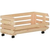 Kolica za povrće 77 x 30 x 80 cm od masivne borovine | Eponuda.com