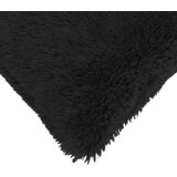  Presvlaka za jastuk 2 pcs HEERLEN Crna 40 x 145 cm PV flis | shoptok.hr