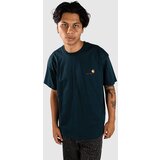 Carhartt WIP American Script T-shirt deep lagoon | Shoptok.si