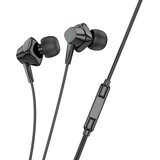 hoco. žične slušalke Lightning z mikrofonom M113 črne | Shoptok.si