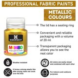 Mambo metalik set boja za tekstil i kožu | ePonuda.com