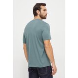 Hugo Bombažna kratka majica moški, zelena barva | Shoptok.si