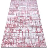 RugsX Preproge Preproga AKRIL DIZAYN 122 svetlo roza / 160x230 cm Rožnata | Shoptok.si