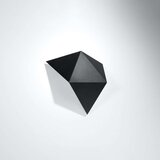  Stenska svetilka SOLIDO črna, (21347328) | Shoptok.si