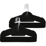 springos Stojala za oblačila, Black Premium Velvet Set, 20 pak., (21635219) | Shoptok.si