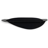 Spinder Design Črna kovinska polica 34 cm Pipa – Cene
