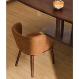 Kave Home Oblazinjen jedilni stol v barvi terakote Ciselia – | Shoptok.si