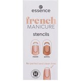 Essence French Manicure Stencils 01 French Tips & Tricks Set šablone za nokte 60 kom | shoptok.hr