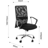 Tomasucci Crna uredska stolica Classic – | shoptok.hr