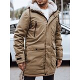 DStreet men's dark beige winter jacket