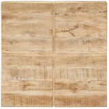  Stolić za kavu 80 x 80 x 28 cm od masivnog drva manga | Eponuda.ba