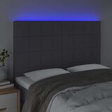  Uzglavlje tamnosivo 144x5x118 cm od tkanine | shoptok.hr