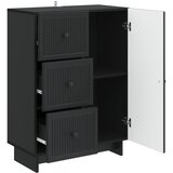  Kreveta s ladicama Crna 66 x 34,5 x 90 cm Konstruirano drvo | shoptok.hr