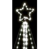 vidaXL LED božićno drvce 615 LED hladno bijelo 404,5 cm | shoptok.hr