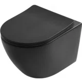 wc šolja k rimless sa daskom crna b YJ-2380B