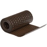 vidaXL Balkonski zasloni 5 kom smeđi i crni 255 x 19 cm od poliratana | shoptok.hr