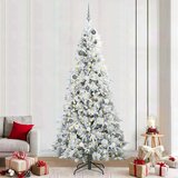  Umetno Zložljivo Božično Drevo Zelena 240 cm PE in PVC, (5000066072) | Shoptok.si