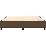  Box spring posteljni okvir temno rjav 180x200 cm blago | Shoptok.si