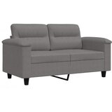  Dvosjed tamnosivi 120 cm od mikrovlakana | shoptok.hr