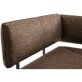 Cantus KOTNA KLOP, kovina, tekstil črna, temno rjava | Shoptok.si