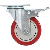  Okretni kotačići s dvostrukim kočnicama 4 kom 100 mm | shoptok.hr
