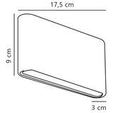 Nordlux LED Spoljna zidna svetiljka KINVER LED/8,5W/230V IP54 bela | Eponuda.com