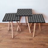 Hanah home set stolića za kafu 3Shp395, 3 dijela, šareni Cijene