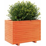  Vrtna sadilica voštano smeđe boje 70x40x49,5 cm od borovine | shoptok.hr