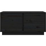  Stolić za kavu crni 80x50x40 cm od masivne borovine | shoptok.hr