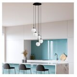 Opviq Luster Orbital-15-14016, 40x40x115cm, IP20, Crno-bijela | Eponuda.ba