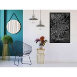  Poster - City Map: Frankfurt (Dark) 30x45 | shoptok.hr