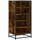 Maison Chic Stojalo za čevlje - Stojalo za obutev dimljen hrast 48x38x97,5 cm inženirski les, (21776485) Cene