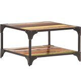  Stolić za kavu 60 x 60 x 35 cm od masivnog obnovljenog drva | Eponuda.com