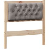  Uzglavlje Ostalo Smeđa i taupe 75 cm Masivna borovina | shoptok.hr