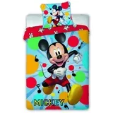 posteljina za decu Mickey 160x200+70x80cm