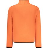 Norway 1963 Narančasta flis majica s patentnim zatvaračem | shoptok.hr