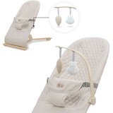 Kinderkraft Ležaljka MIMI, bež lesena | Shoptok.si